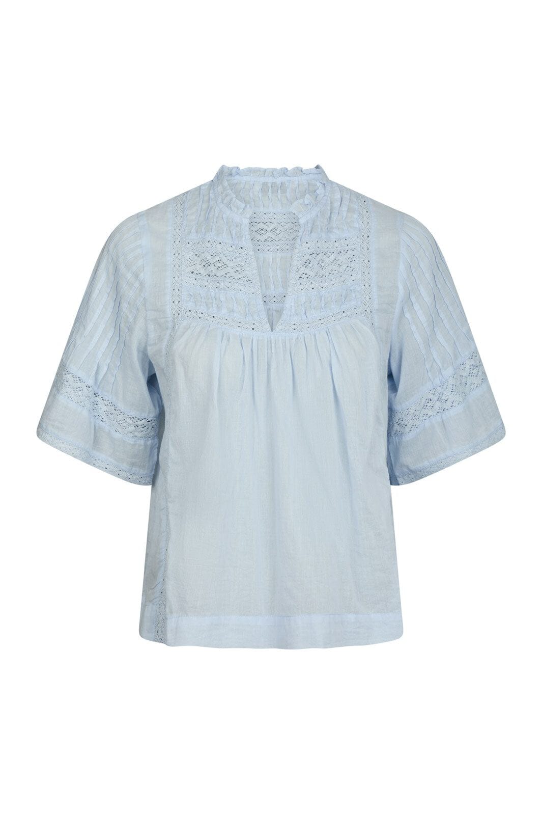 Neo Noir - Siama S Voile Blouse 164703 - 145 - Light Blue