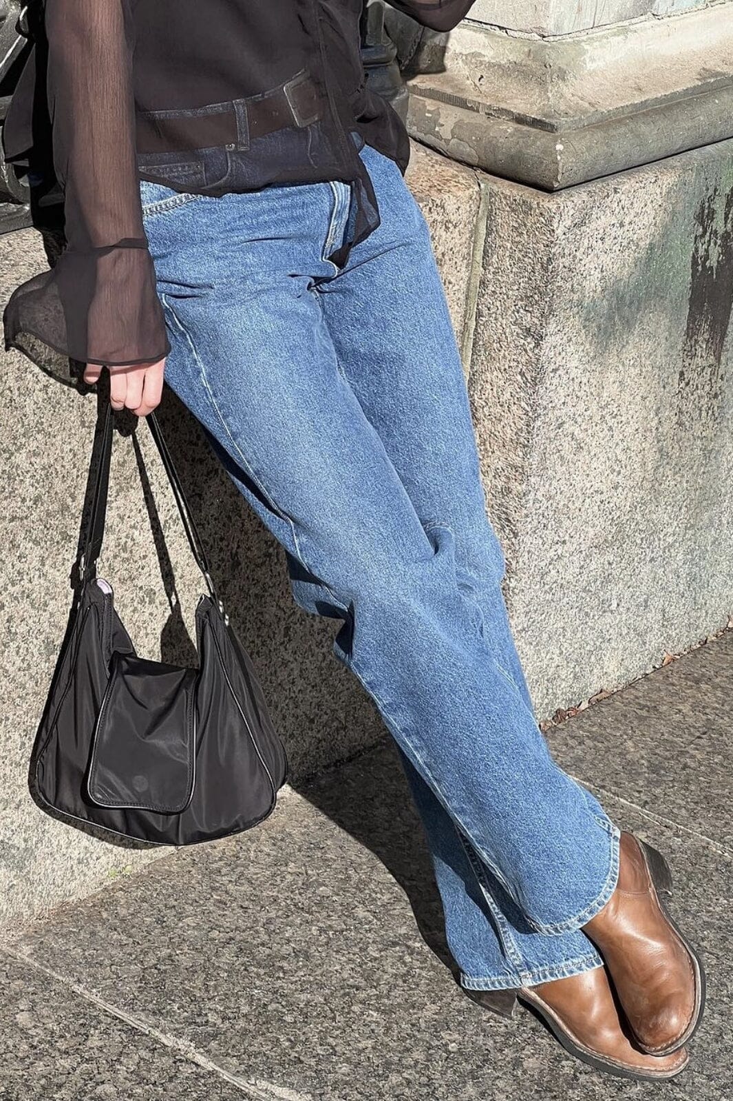 Neo Noir - Simona D Pants - Blue Jeans