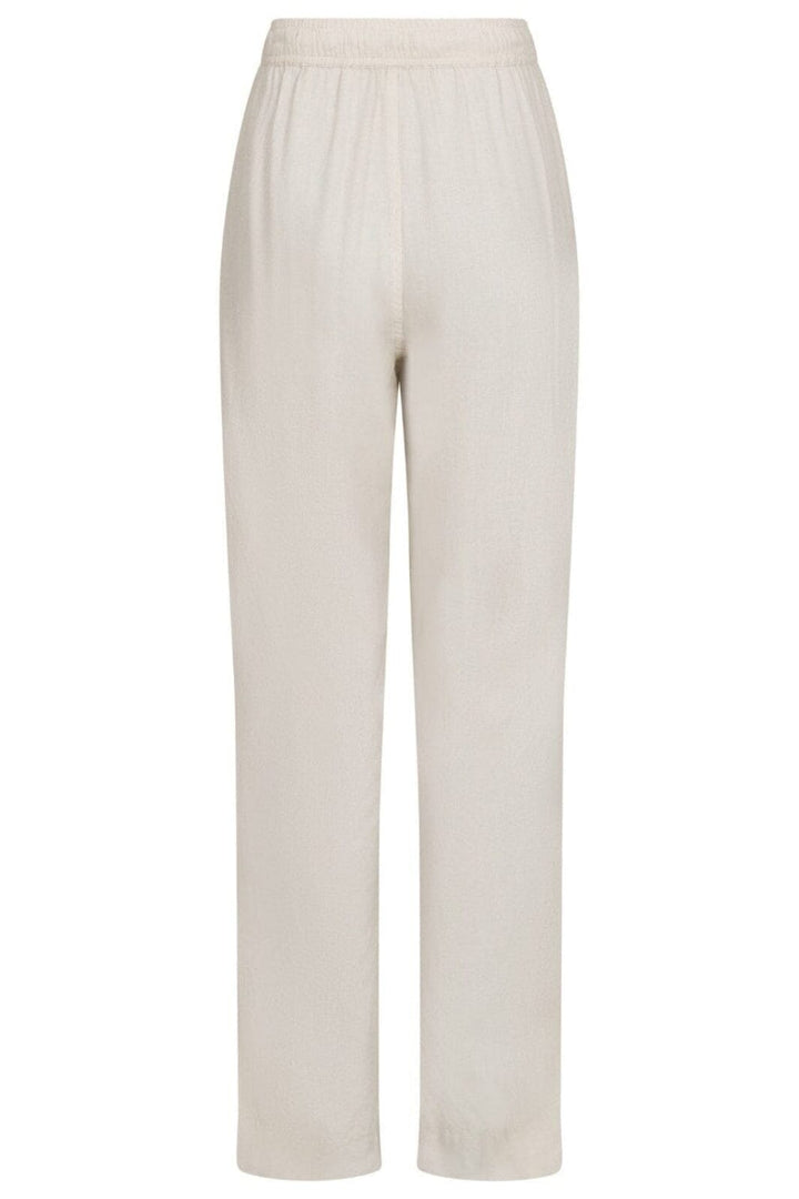 Neo Noir - Sonar Drapy Linen Pants - Natural Bukser