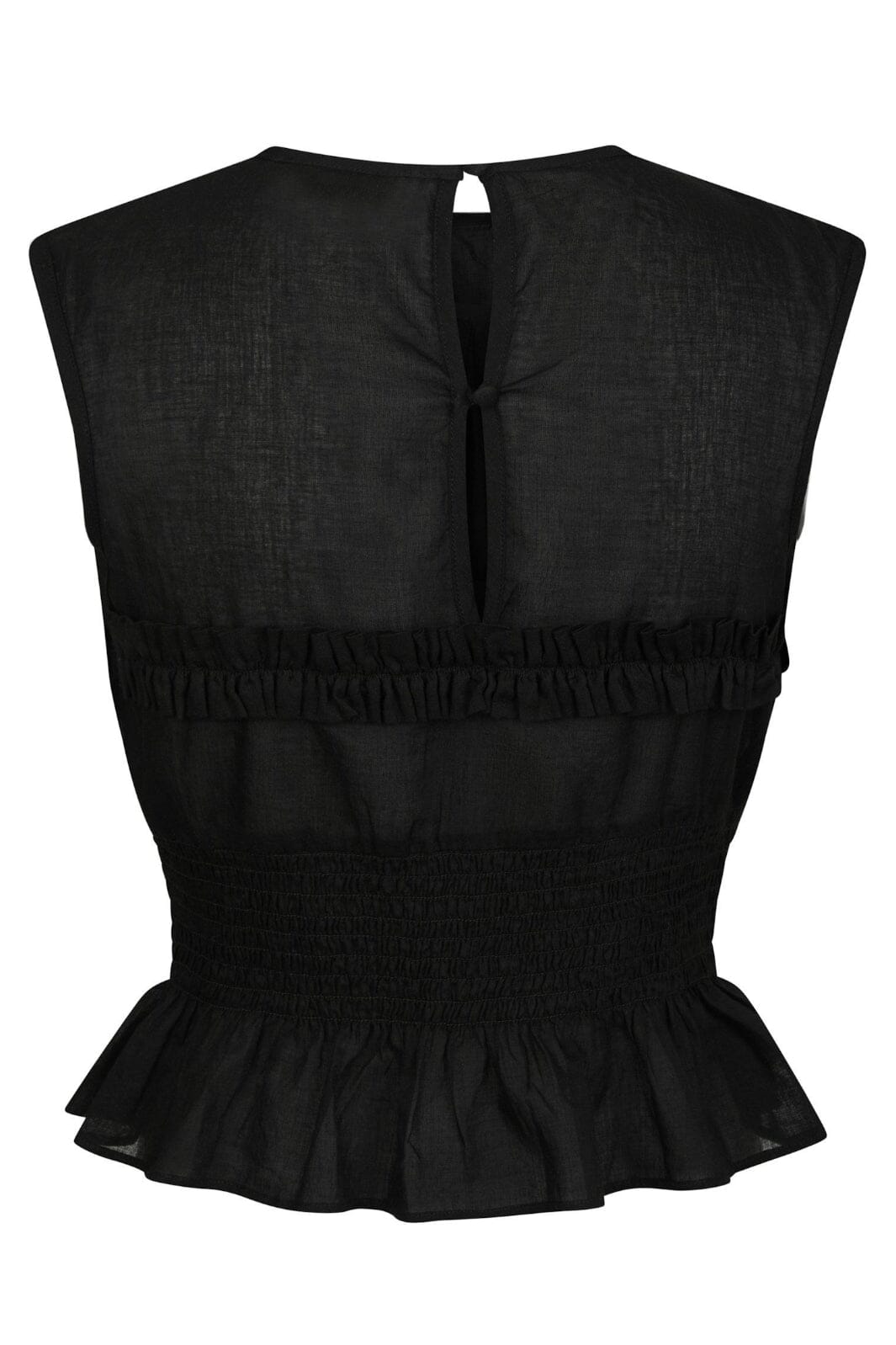 Neo Noir - Tiril S Voile Top 166128 - 100 - Black