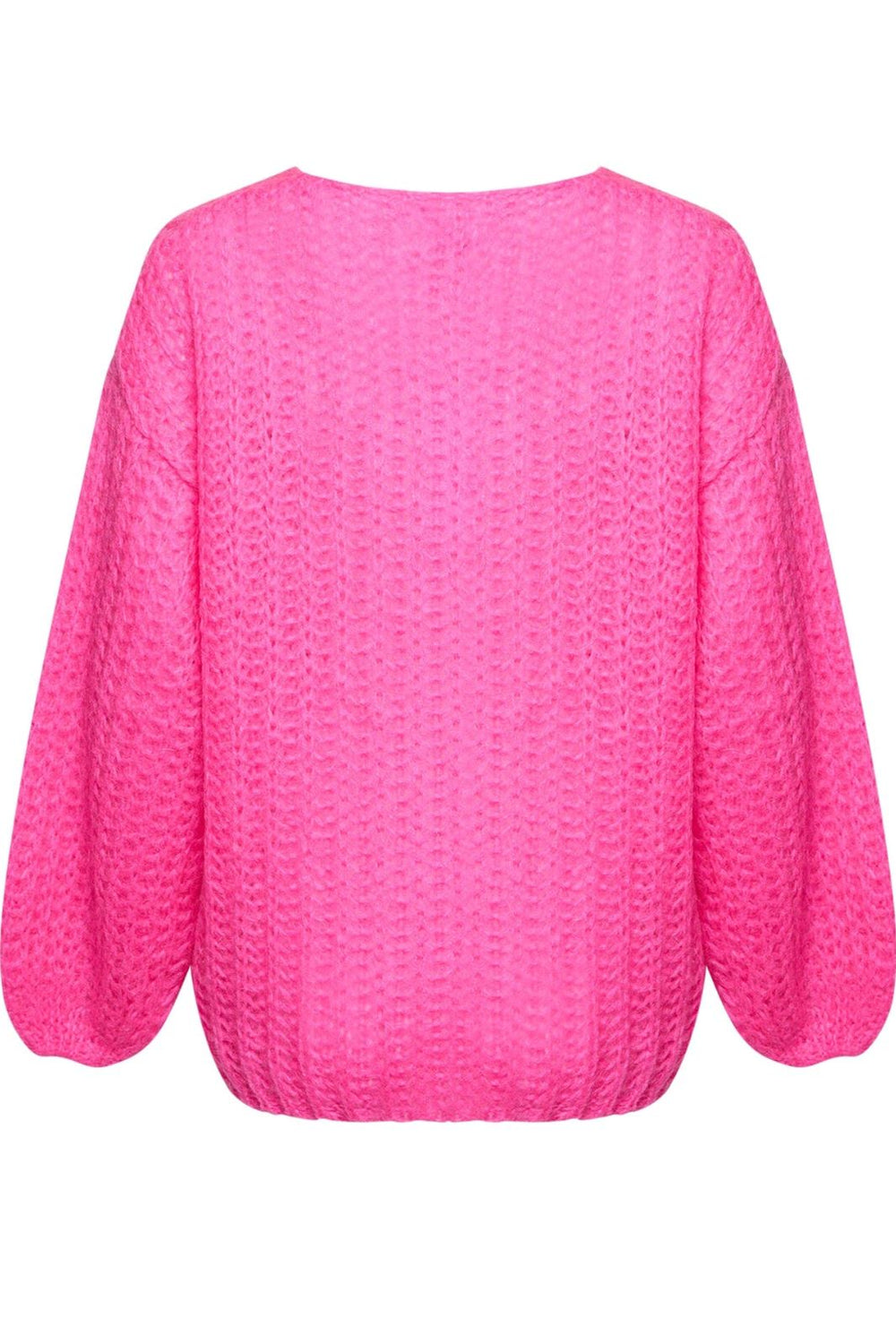 Noella - Joseph Knit Sweater - 031 Bright Pink Strikbluser