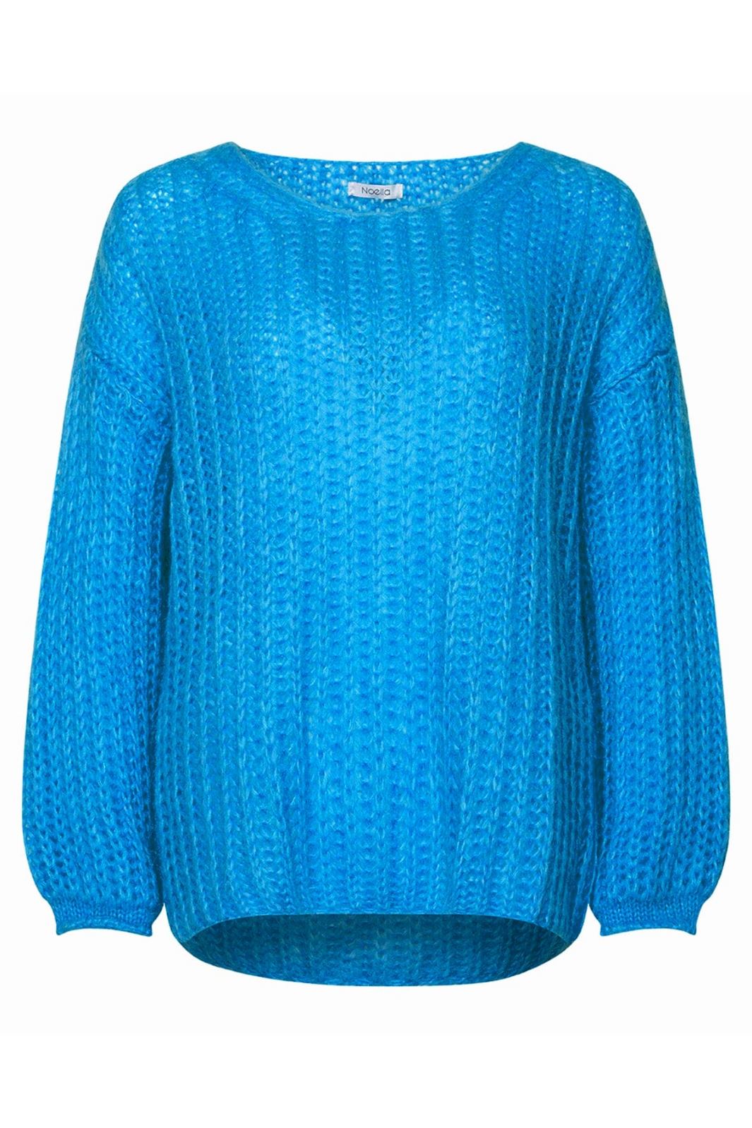 Noella - Joseph Knit Sweater - 387 Sky Blue Strikbluser
