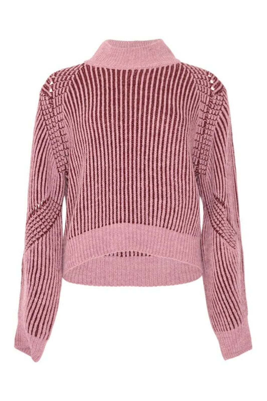 Noella - Lassie Knit 14370001 - 1403 - Burgundy Rose Strikbluser