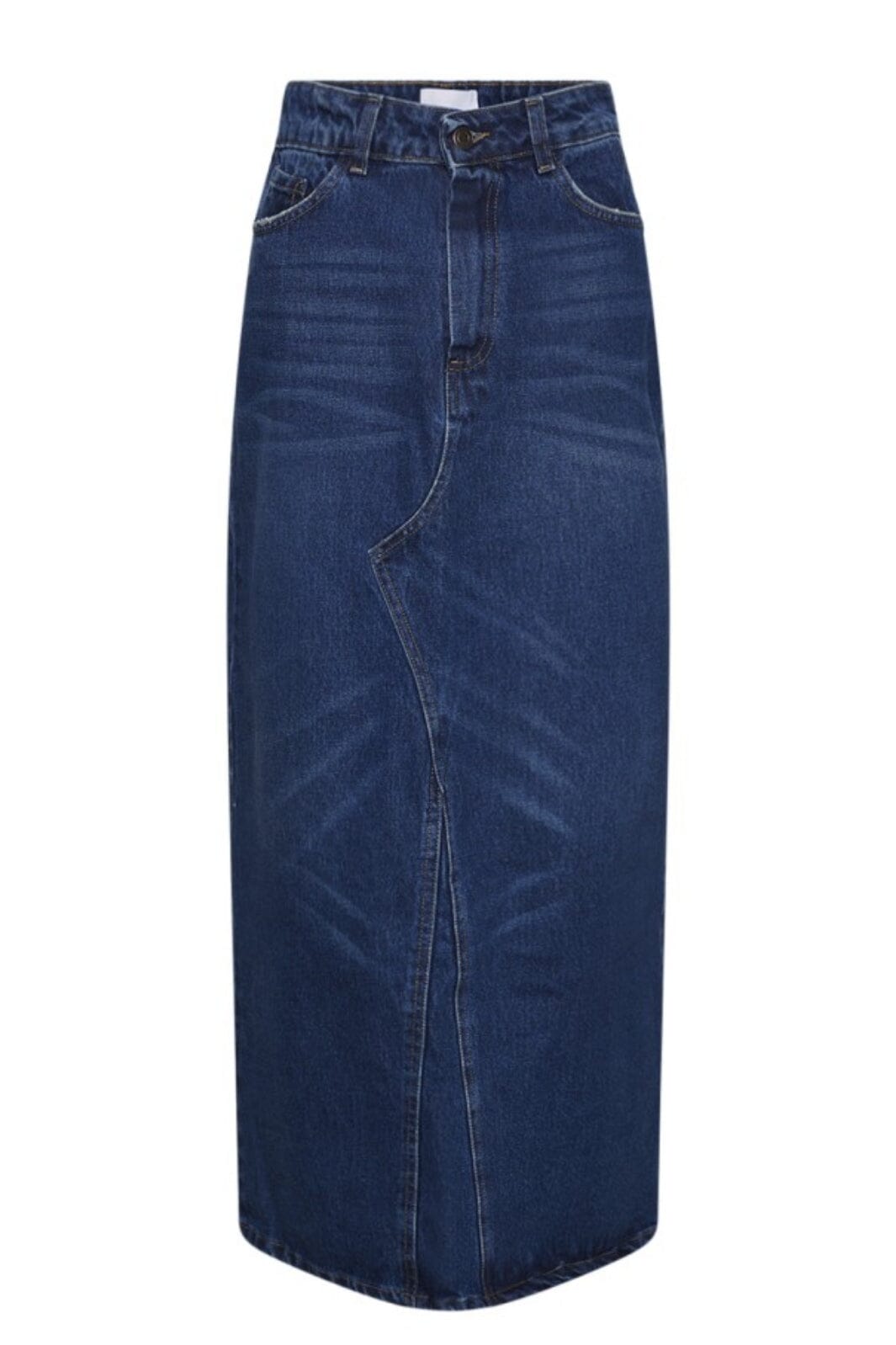 Noella - Rory Denim Skirt - 188 Dark Blue Washed Nederdele