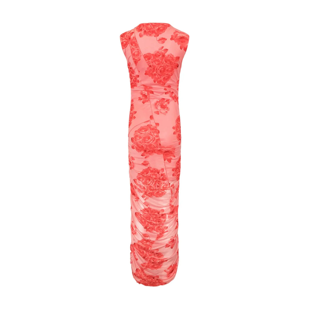 Noella - Sutton Dress - Rose Print Kjoler