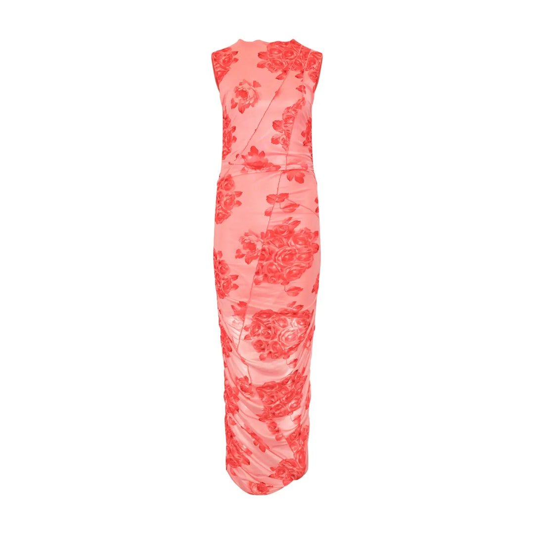 Noella - Sutton Dress - Rose Print Kjoler