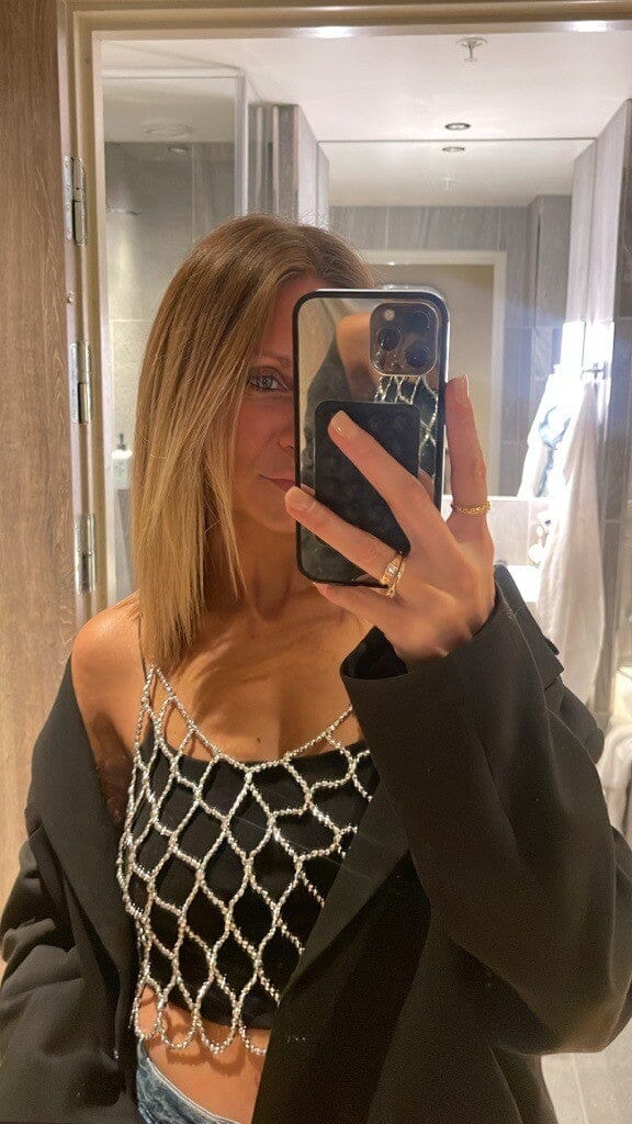 Noisy May - Nmmessy S/L Bead Top - 4855606 Silver Toppe