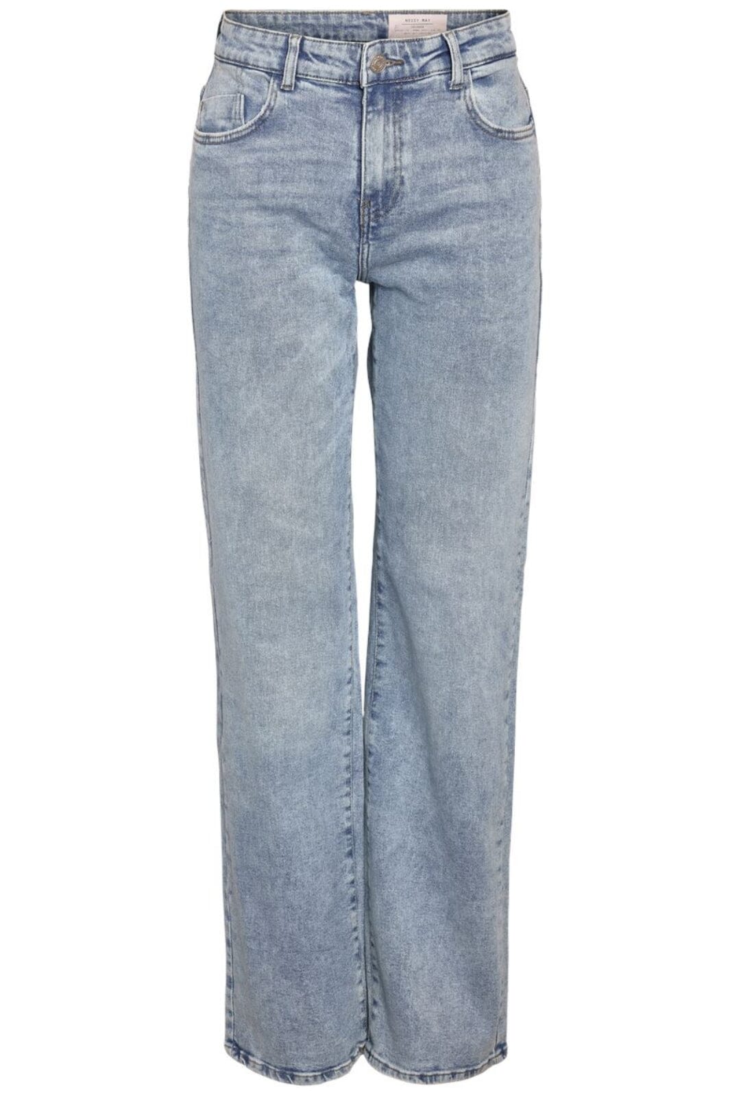 Noisy May - Nmyolanda Nw Wide Jeans Az236Lb Fwd - 4179737 Light Blue Denim Jeans