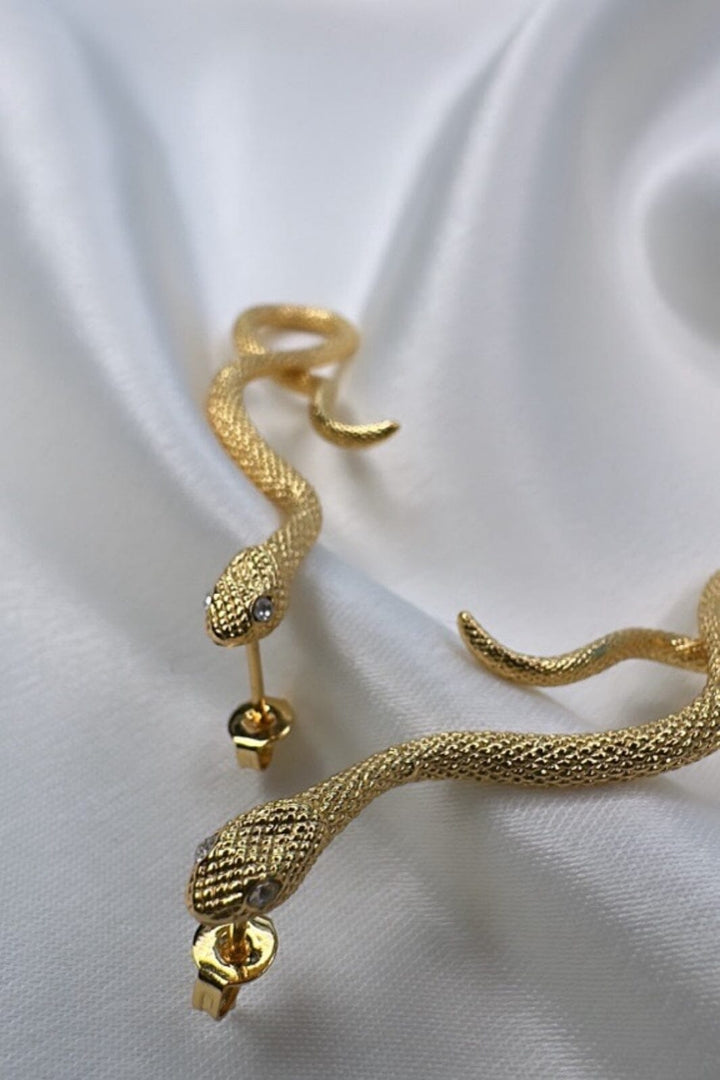 O element - Poison Snake Earring Øreringe