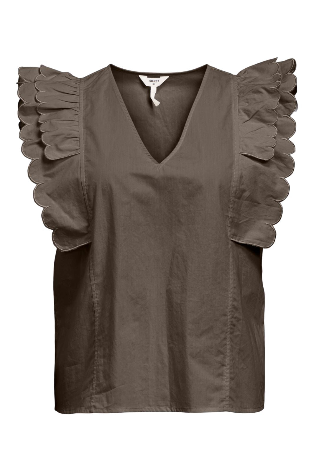 Object - Objhope Papaya Nour S/S Top - 4821437 Morel