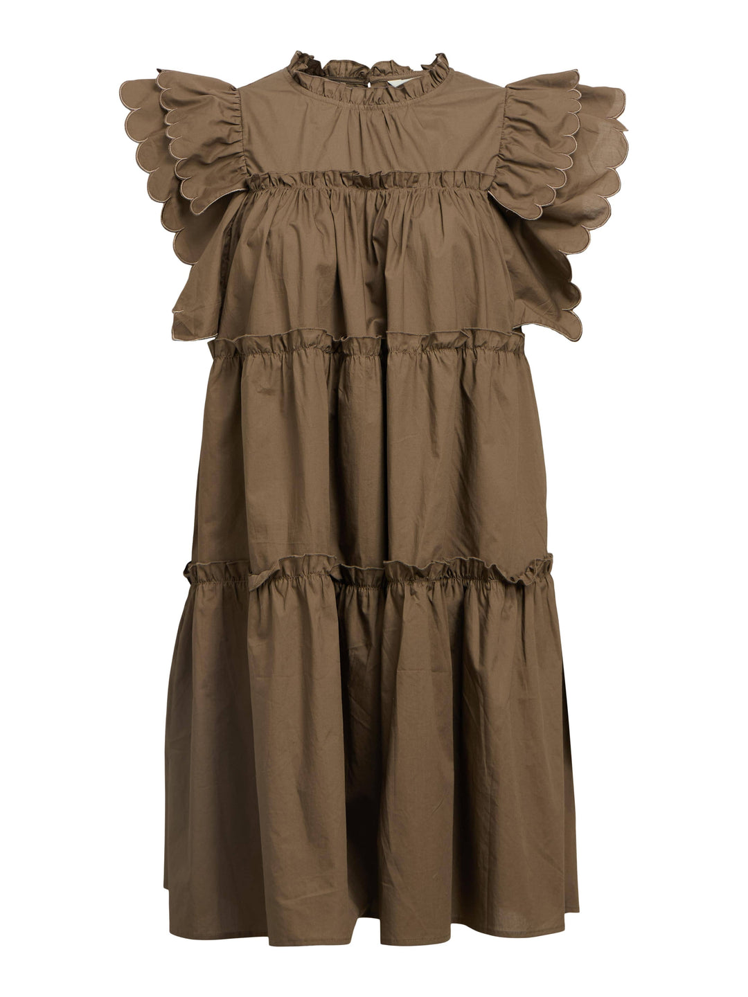 Object - Objhope S/L Dress - 4777477 Morel Kjoler