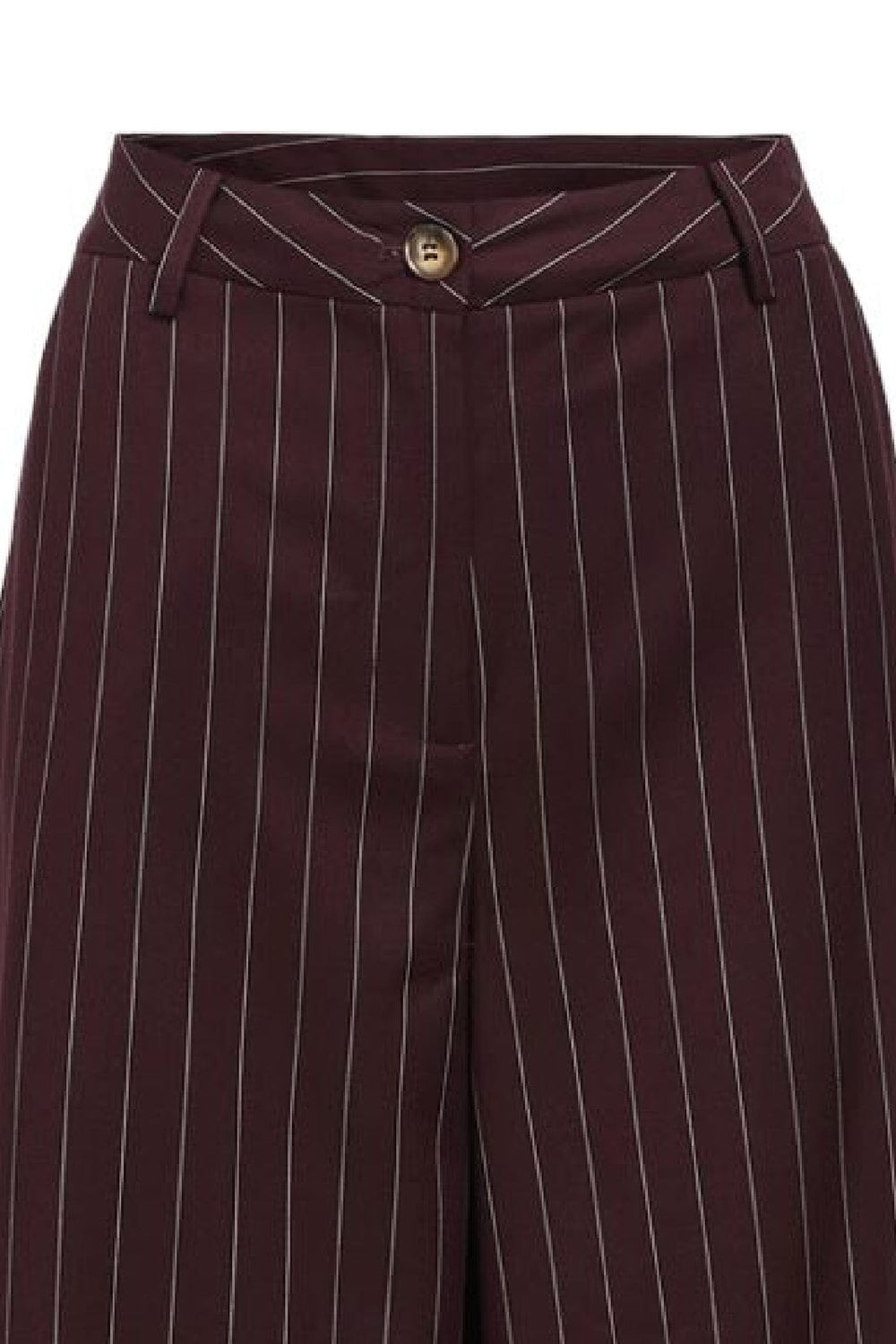 Object - Objshay Pant Aw Fair 24 - 4760502 Cabernet White Bukser