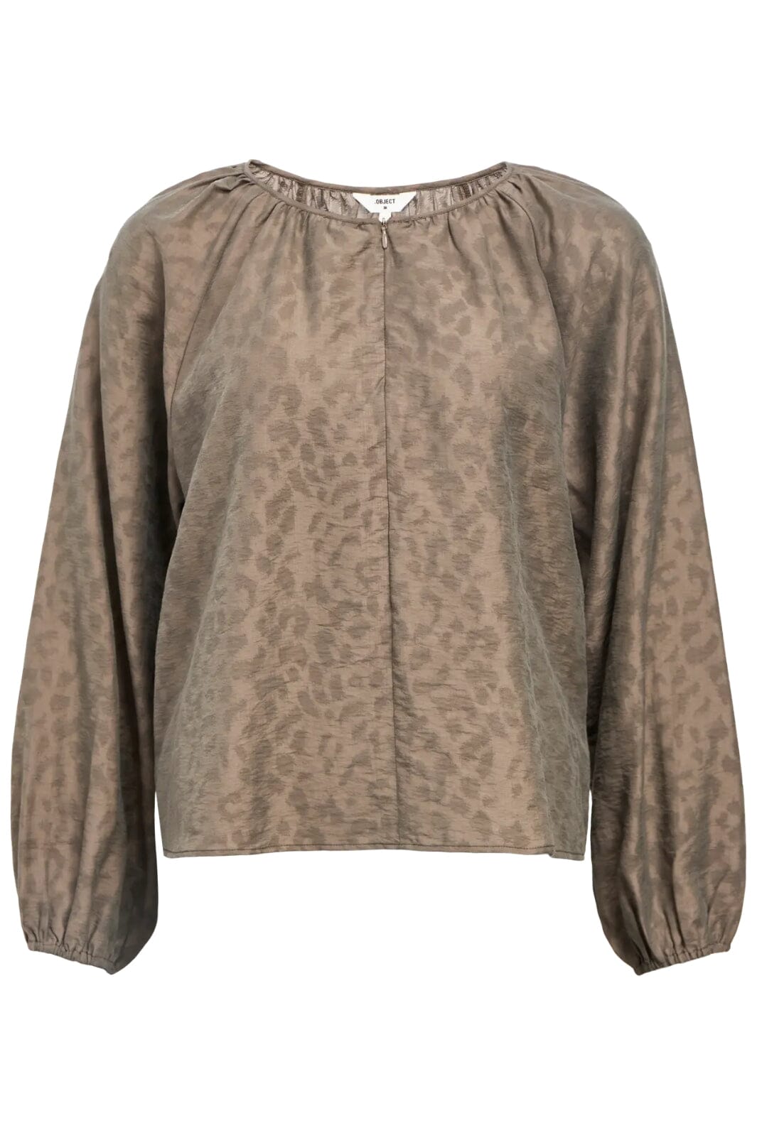 Object - Objtrue L/S Lo Blouse - 4789493 Morel Bluser