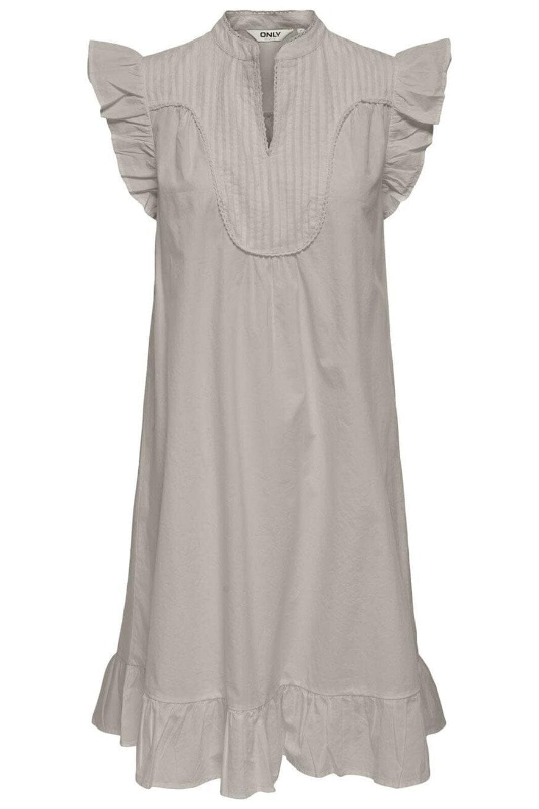 Only - Onladda S/L V-Neck Dress - 4957288 Chateau Gray Kjoler