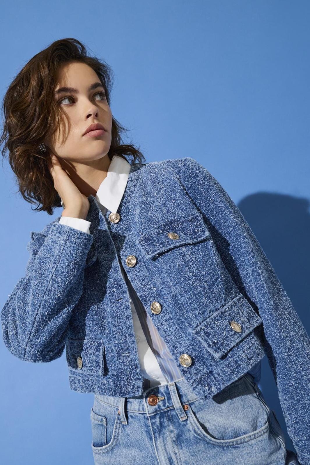 Only - Onlamaya Ls Jacket Qyt - 4657602 Medium Blue Denim