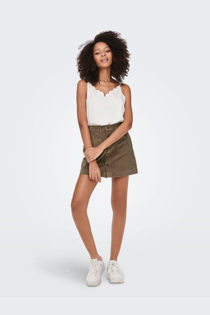 Only - Onlamazing Global Cord Skirt - 3982200 Cub