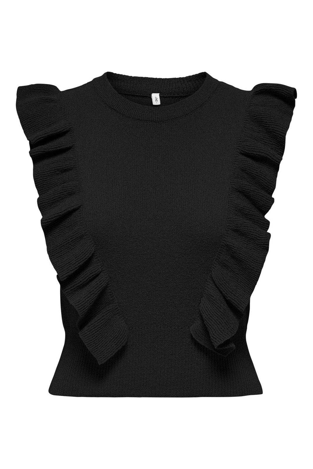 Only - Onlashley Sl O-Neck Knt - 4762317 Black