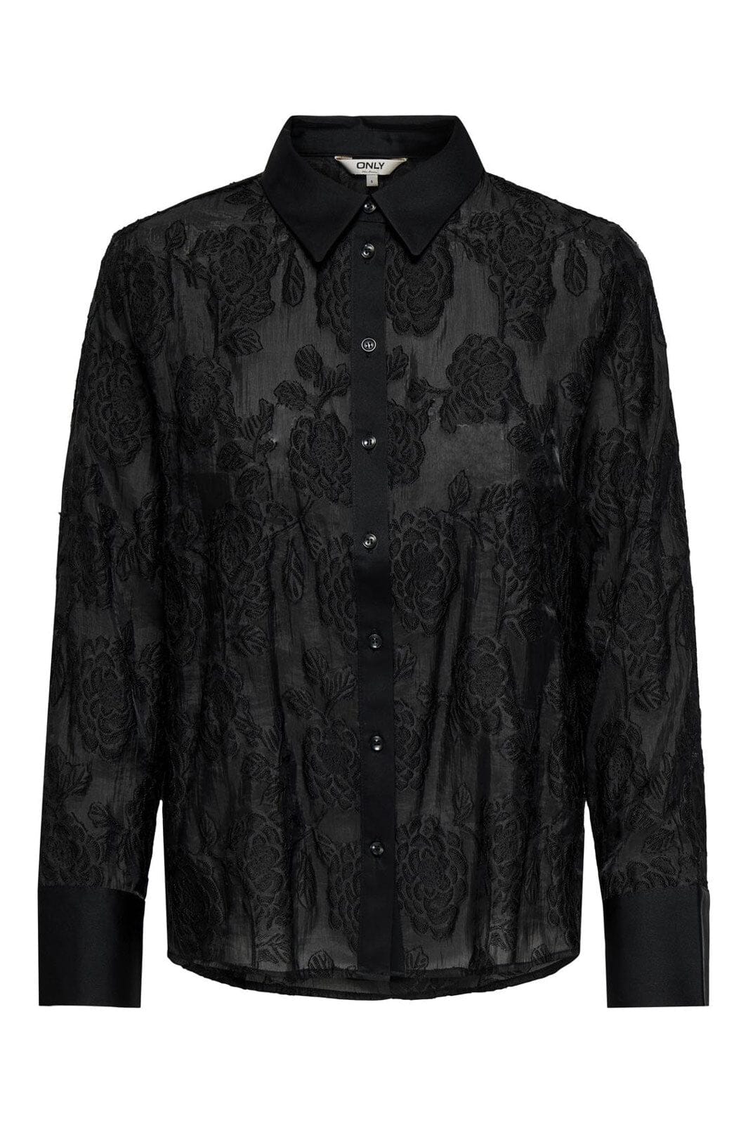 Only - Onlava Ls Shirt - 4824226 Black