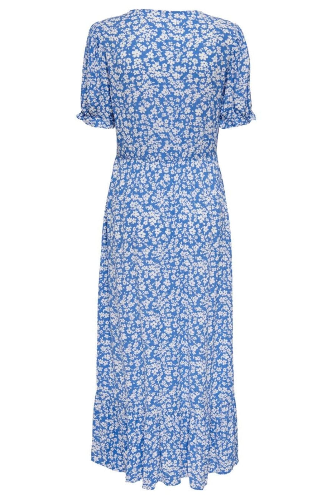 Only - Onlchianti S/S Long Dress - 4032233 Marina WHITE FLOWER Kjoler