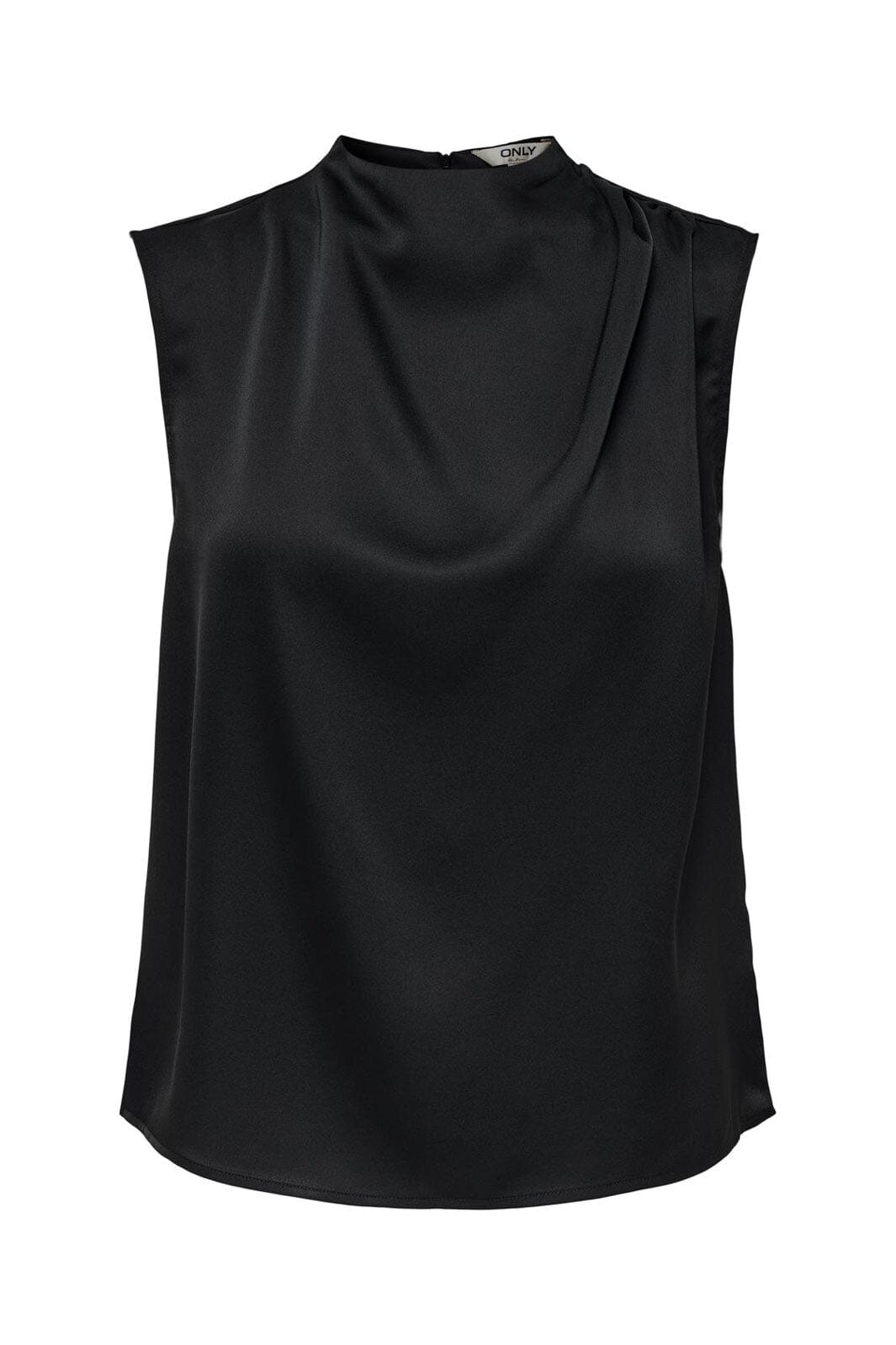 Only - Onlchigo Life Sl Pleat Top - 4891717 Black