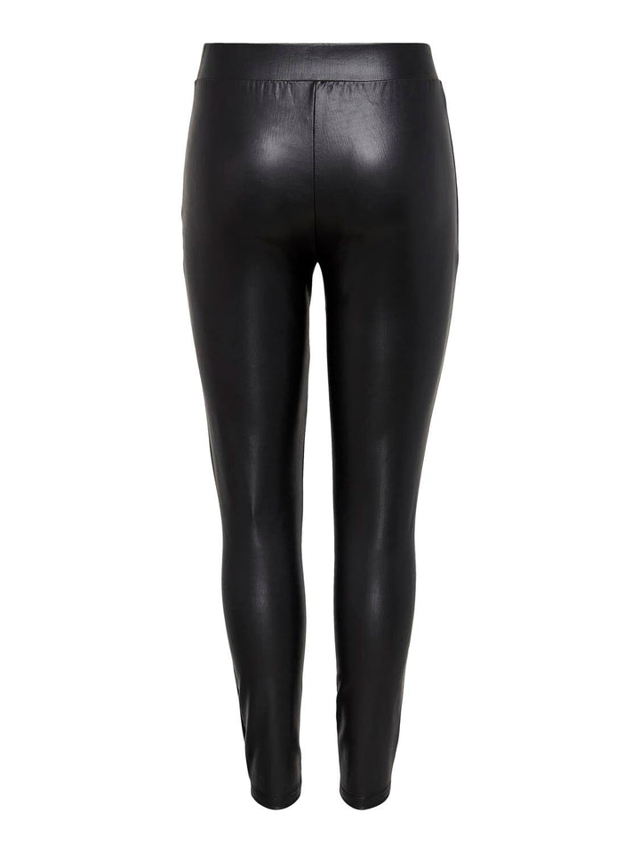 Only - Onlcool Coated Legging - 3179952 Black Bukser