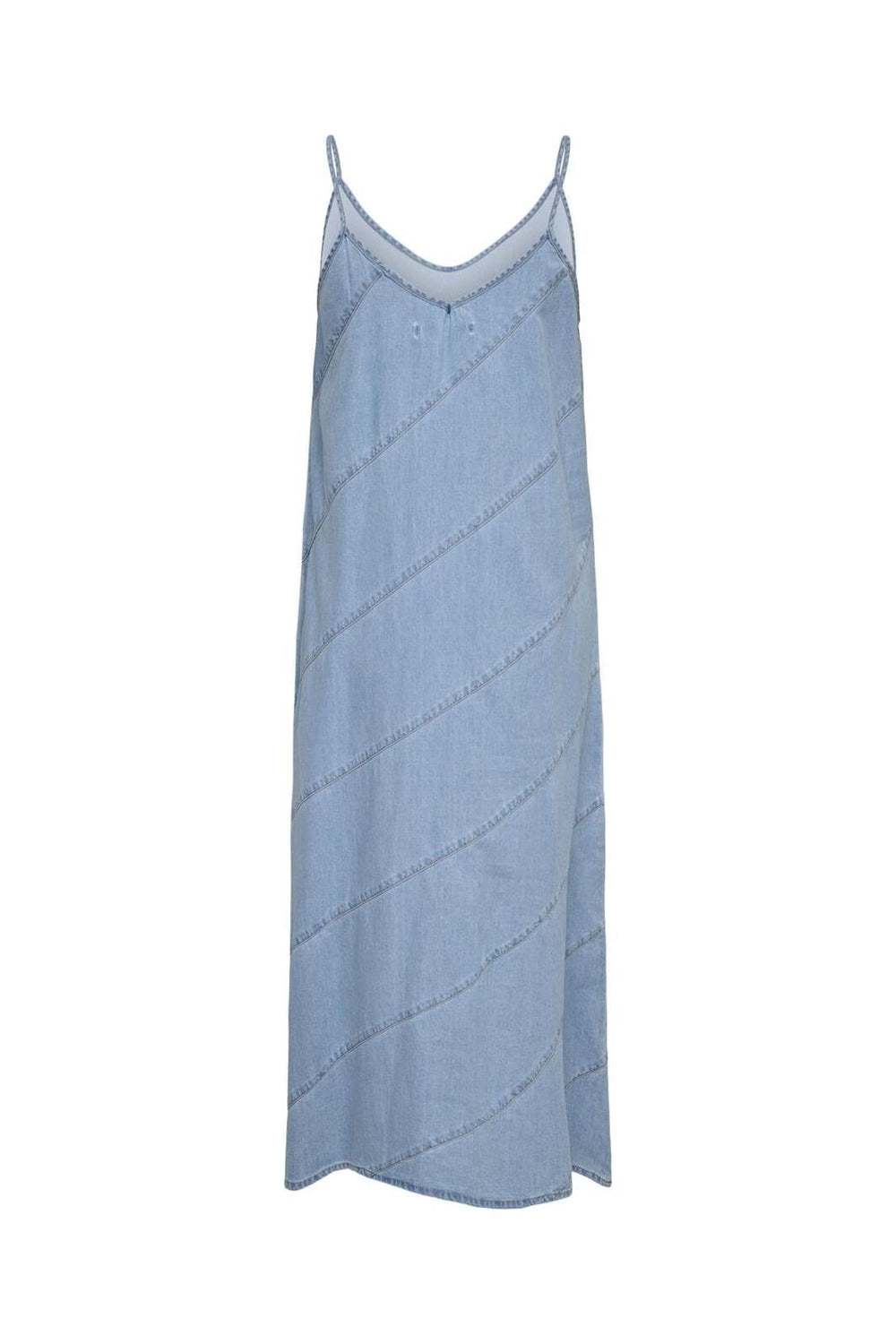 Only - Onldia Sl Cut Dress Lb Qyt 15348292 - 4769451 - Light Blue Denim