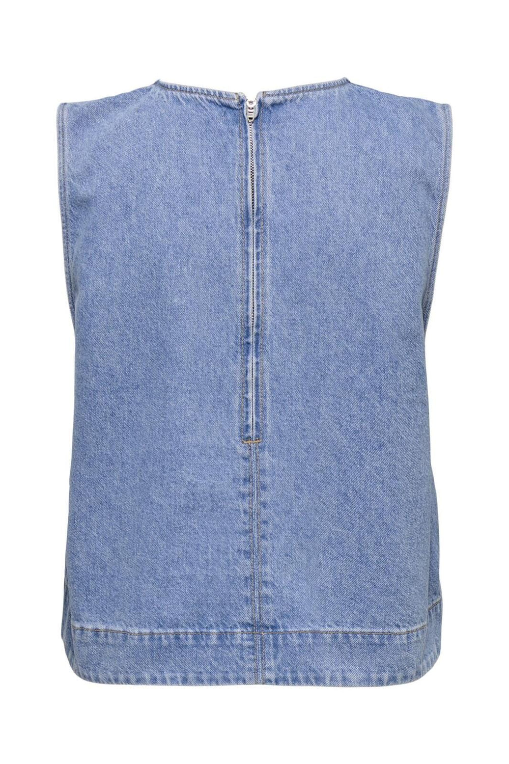 Only - Onldorsi S/L Top Sik - 4812566 Light Blue Denim