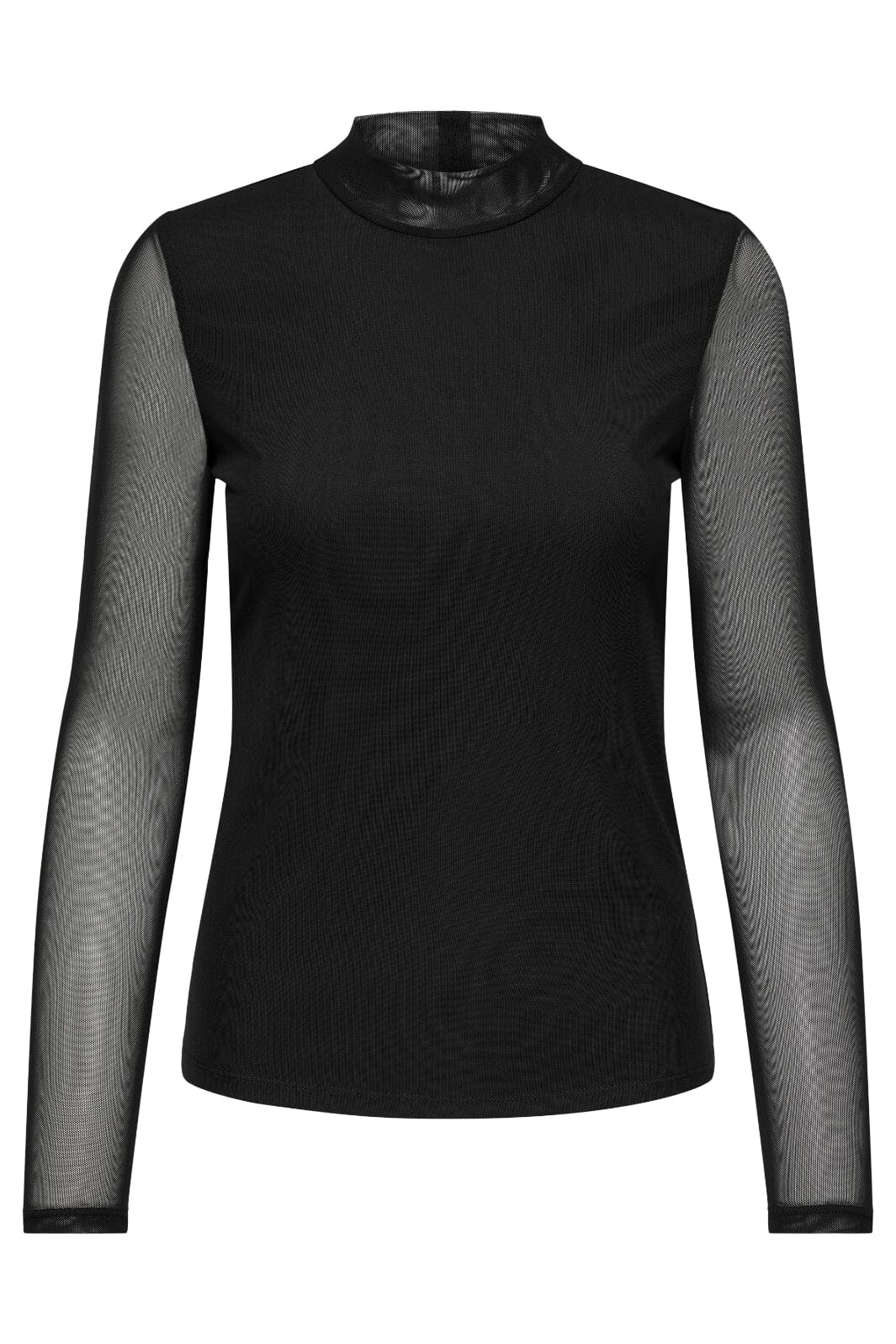 Only - Onlerica Life Mesh L/S Top - 2649422 Black