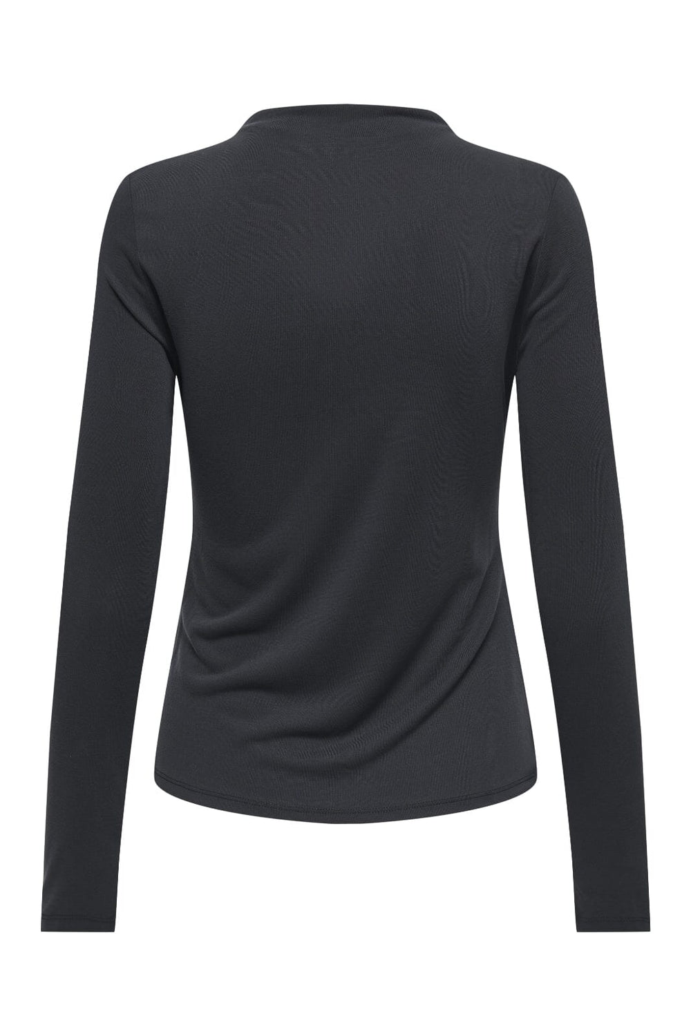 Only - Onlfree Life L/S Drape Top - 4841918 Black