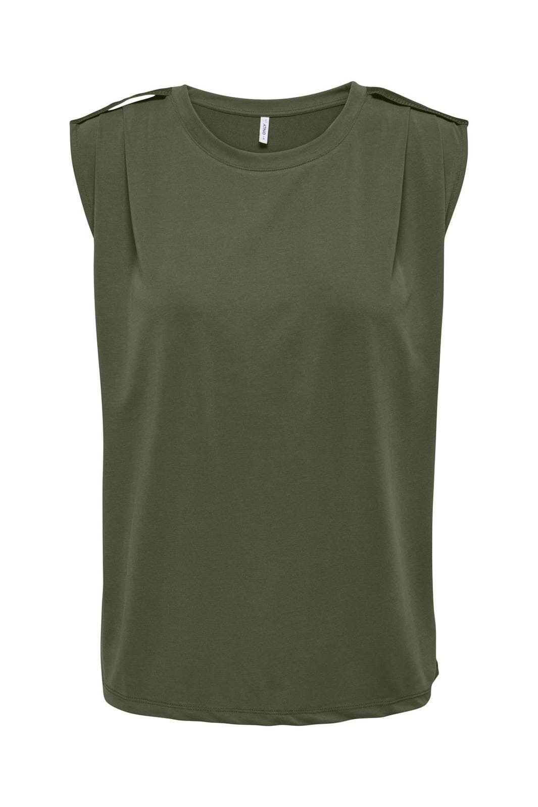 Only - Onlfree Life S/L Modal Satin Mix Top - 4278225 Kalamata