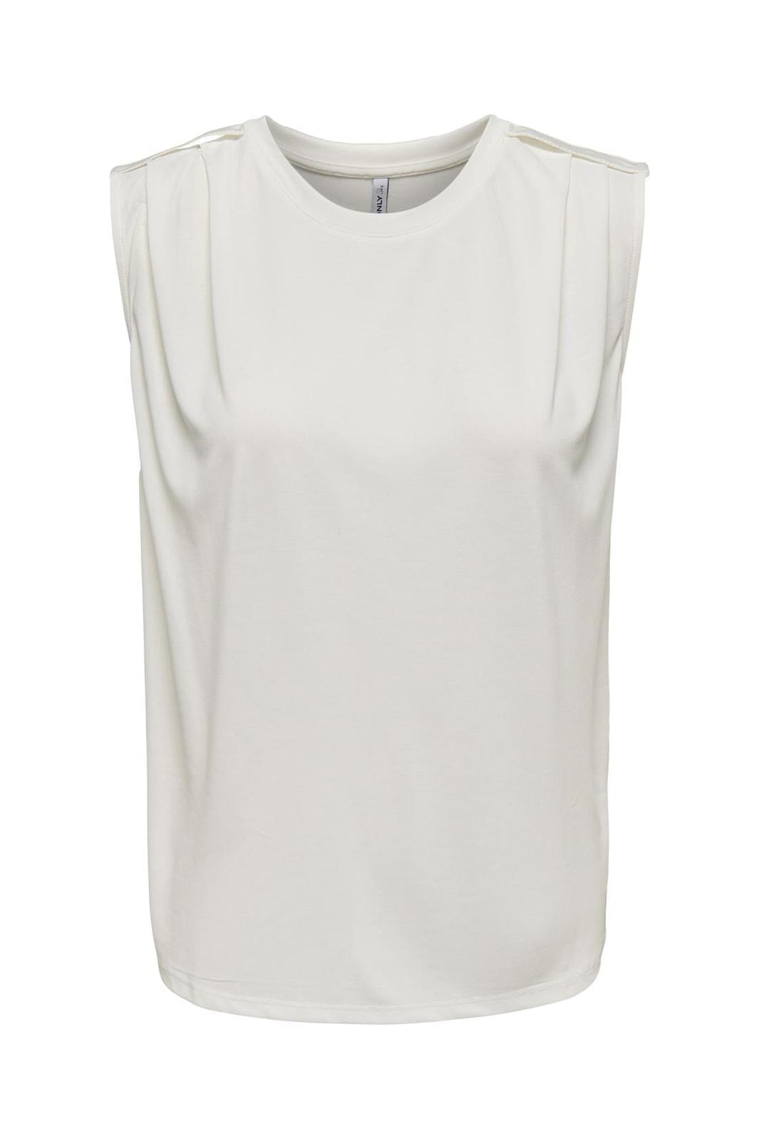 Only - Onlfree Life S/L Modal Satin Mix Top - 4278227 Cloud Dancer