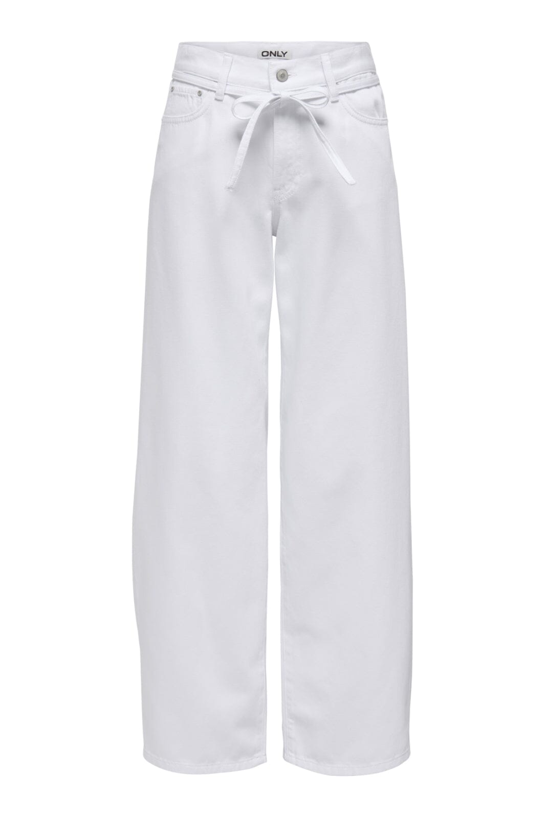 Only - Onlgianna Straight Dot211 - 4902941 White Denim