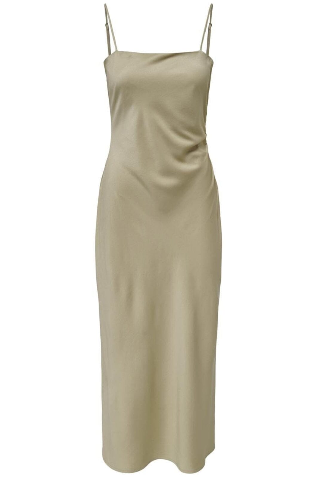 Only - Onljane Life Strap Lissy Long Dress - 4663047 Humus Kjoler