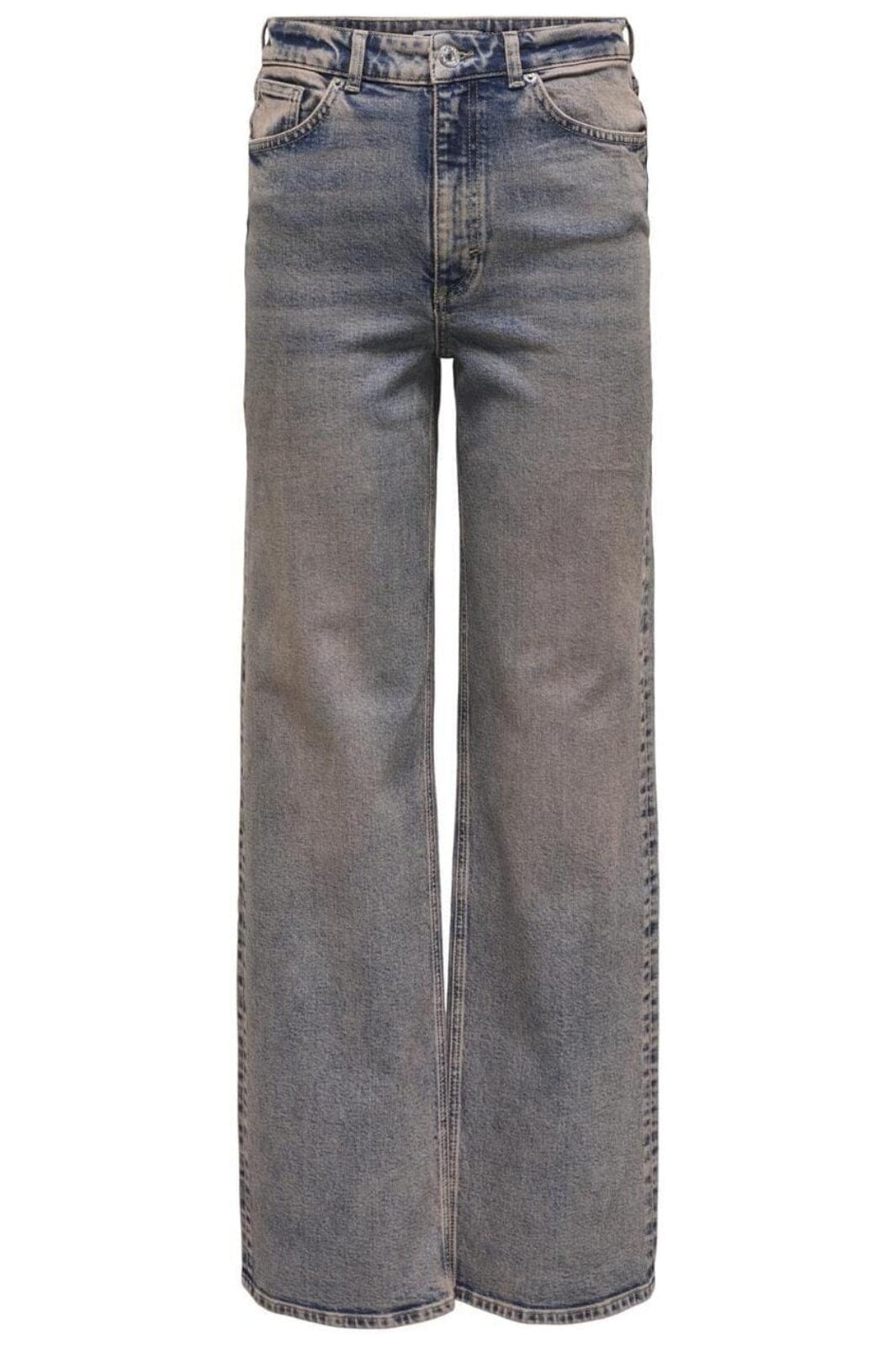 Only - Onljuicy Wide Tint Dot322 - 4733756 Dark Blue Denim Tint Jeans