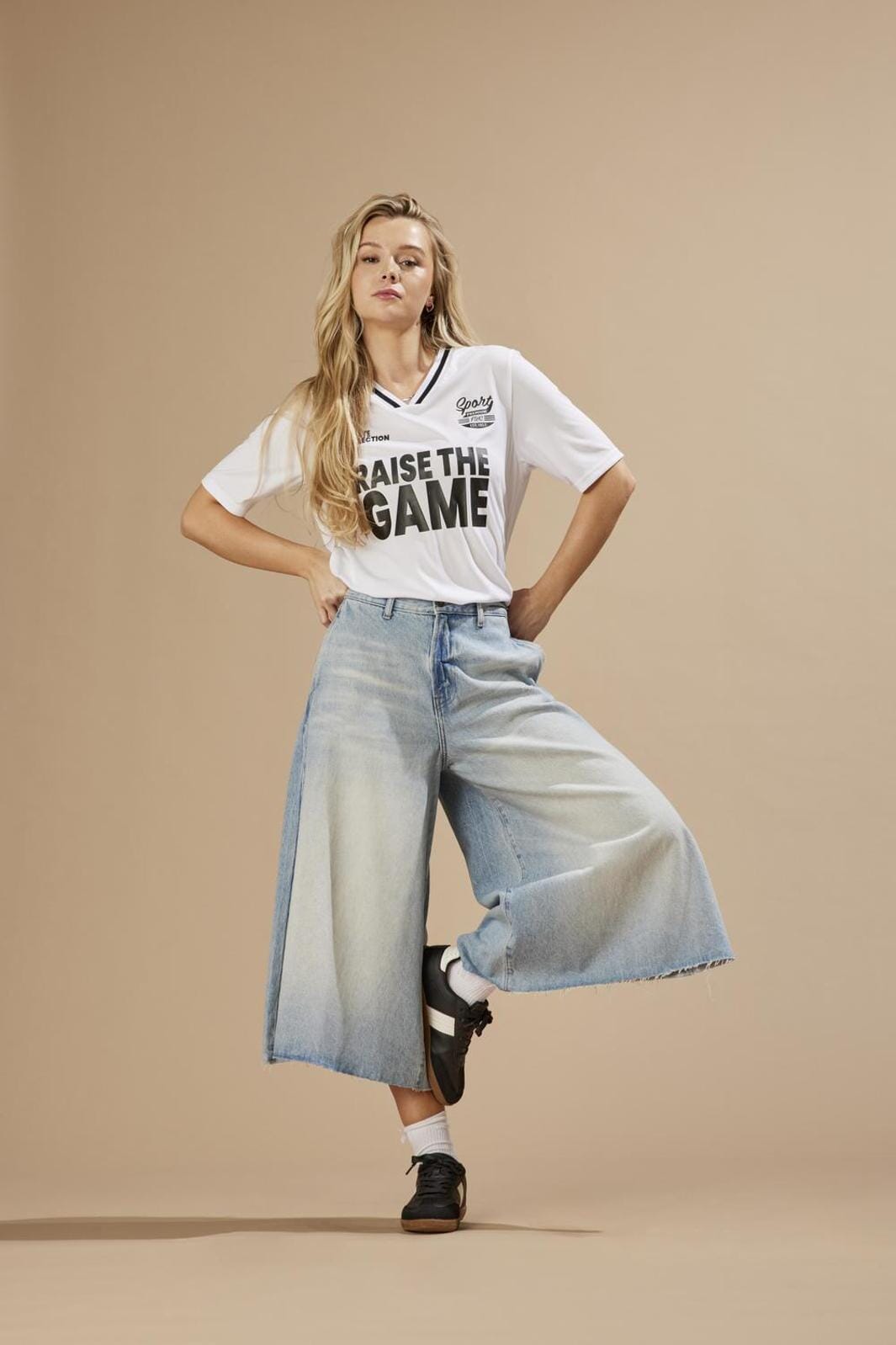 Only - Onlla Brea Long Shorts Tai - 4682524 Light Blue Denim