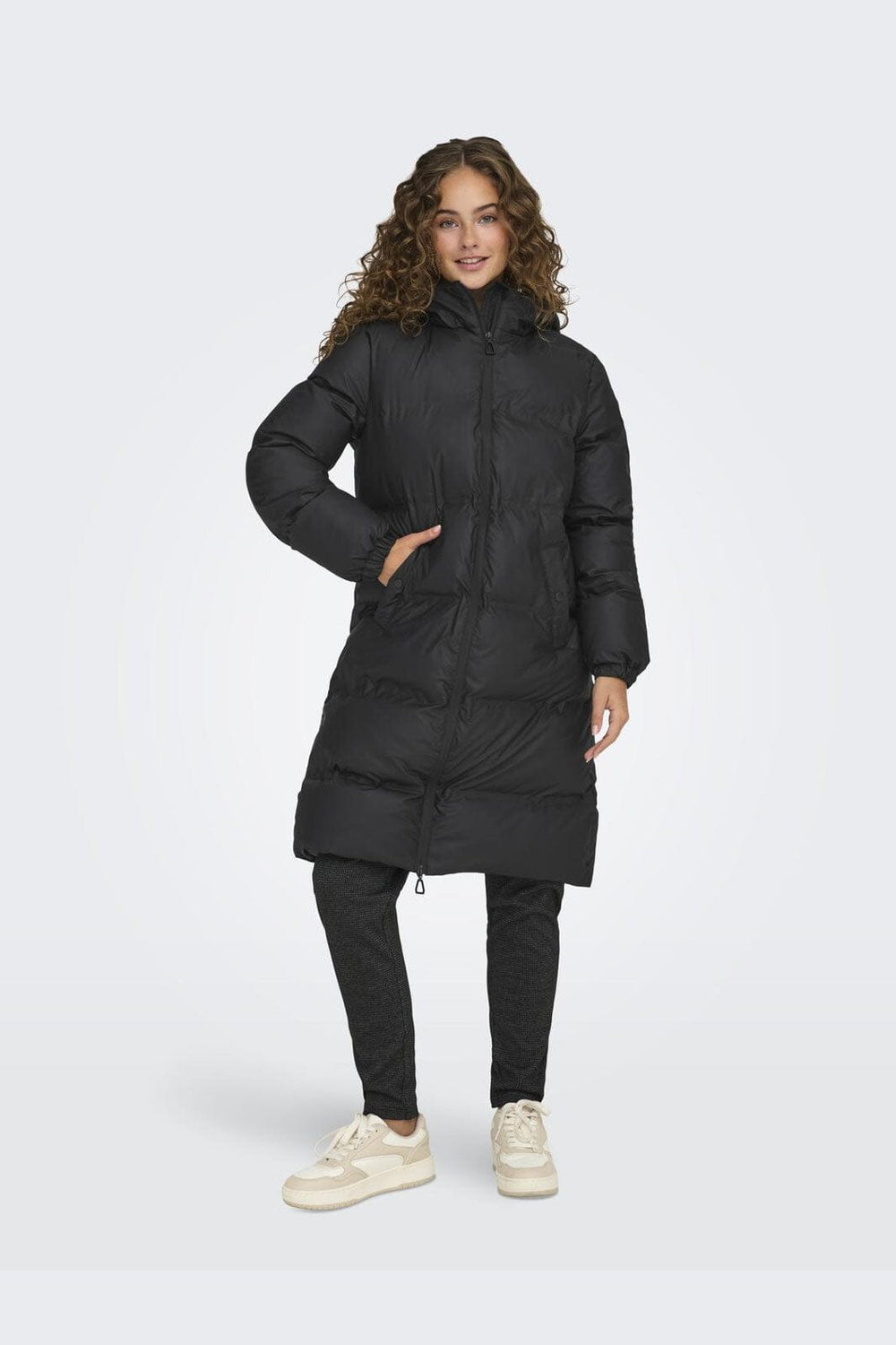 Only - Onllea Rain Puffer Coat Cc - 4497316 Black