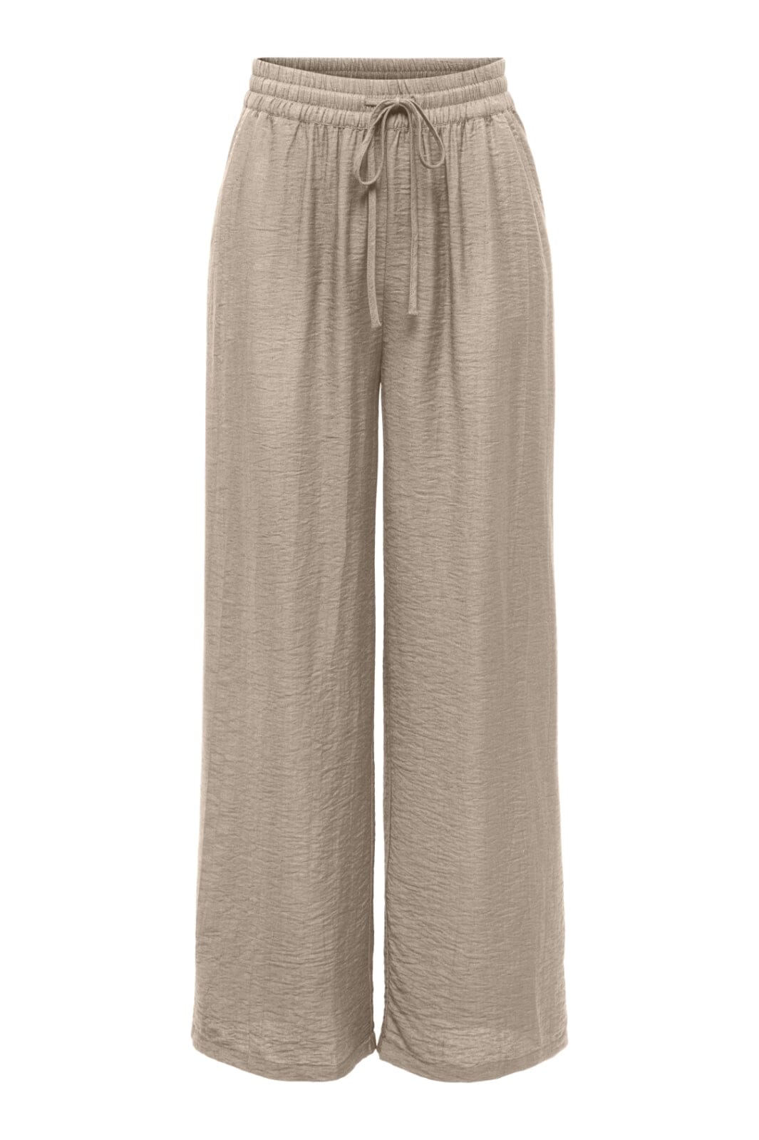 Only - Onllino Pull-Up Tie Pant Ox - 4938573 Oxford Tan