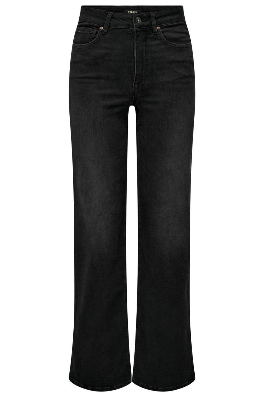 Only - Onlmadison Blush Wide Cro099 - 4283326 Washed Black Jeans