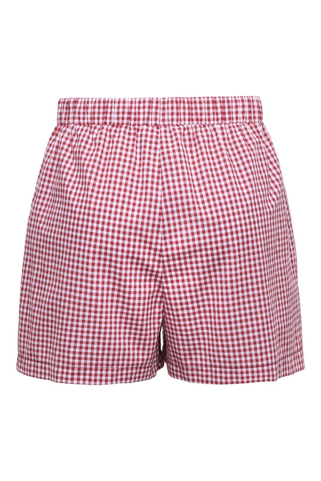 Only - Onlmaye Check Shorts - 4955609 Salsa White
