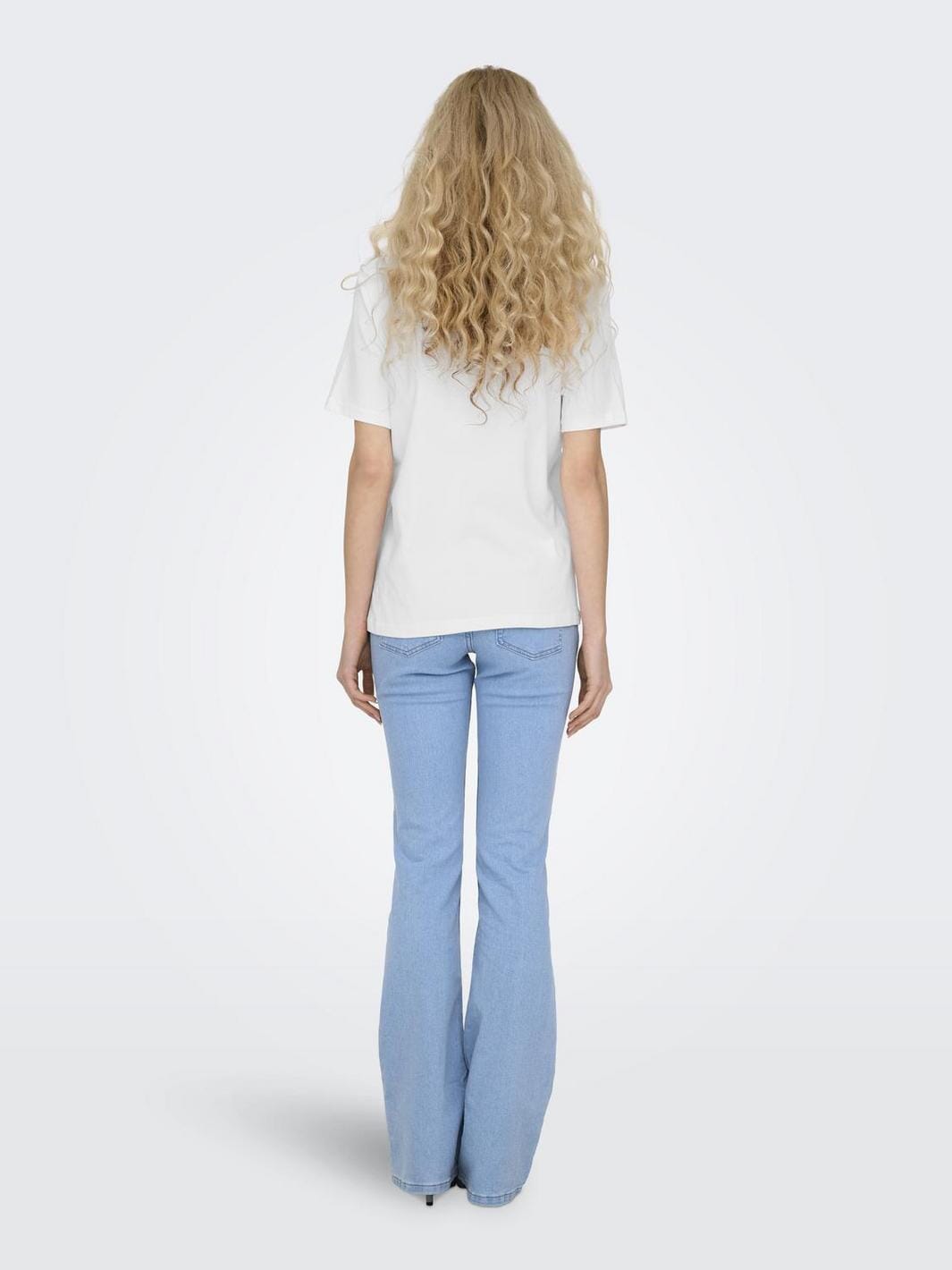 Only - Onlmonja S/S Tee - 4474467 White