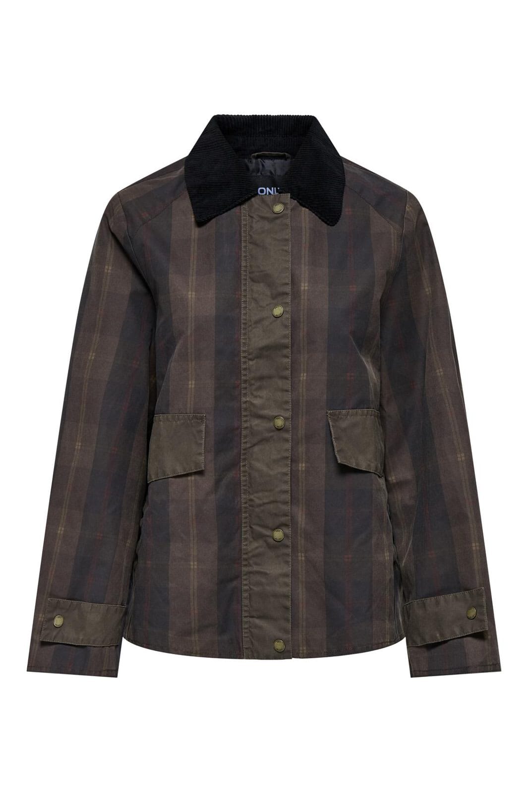 Only - Onlmountain Check Jacket - 4853599 Slate Black Check