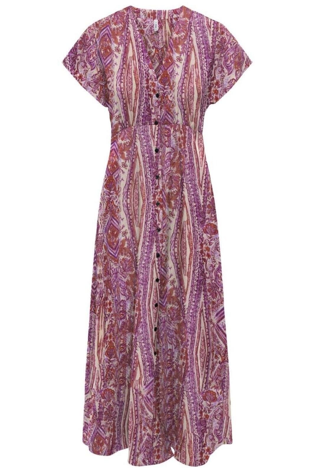 Only - Onlnova Life Elite Mollie Long Dress - 4697231 Fuchsia Fedora 617 Bohobabe Kjoler