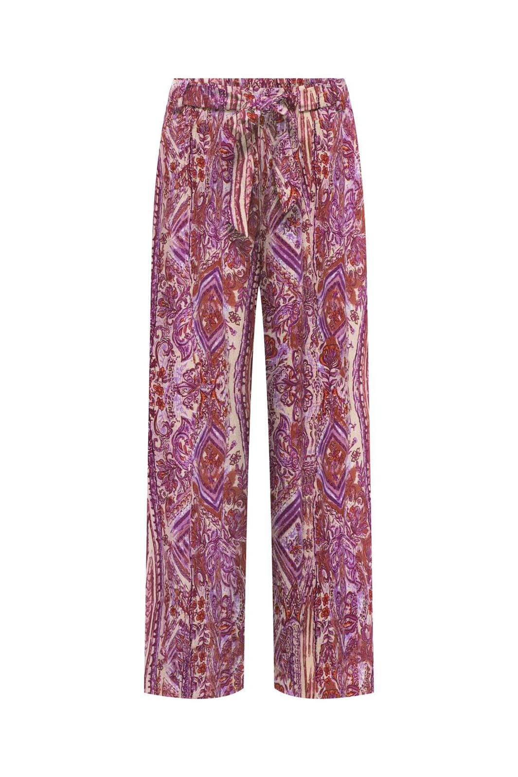 Only - Onlnova Life Elite Palazzo Pant - 4696761 Fuchsia Fedora 617 Bohobabe