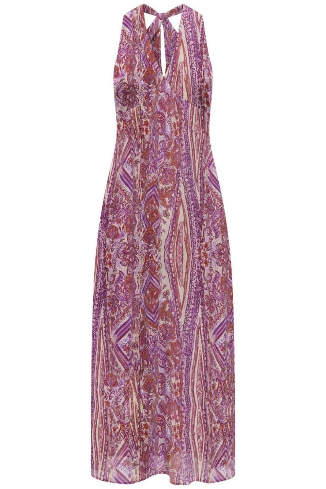 Only - Onlnova Life Elite Sky Long Dress - 4697321 Fuchsia Fedora 617 Bohobabe Kjoler