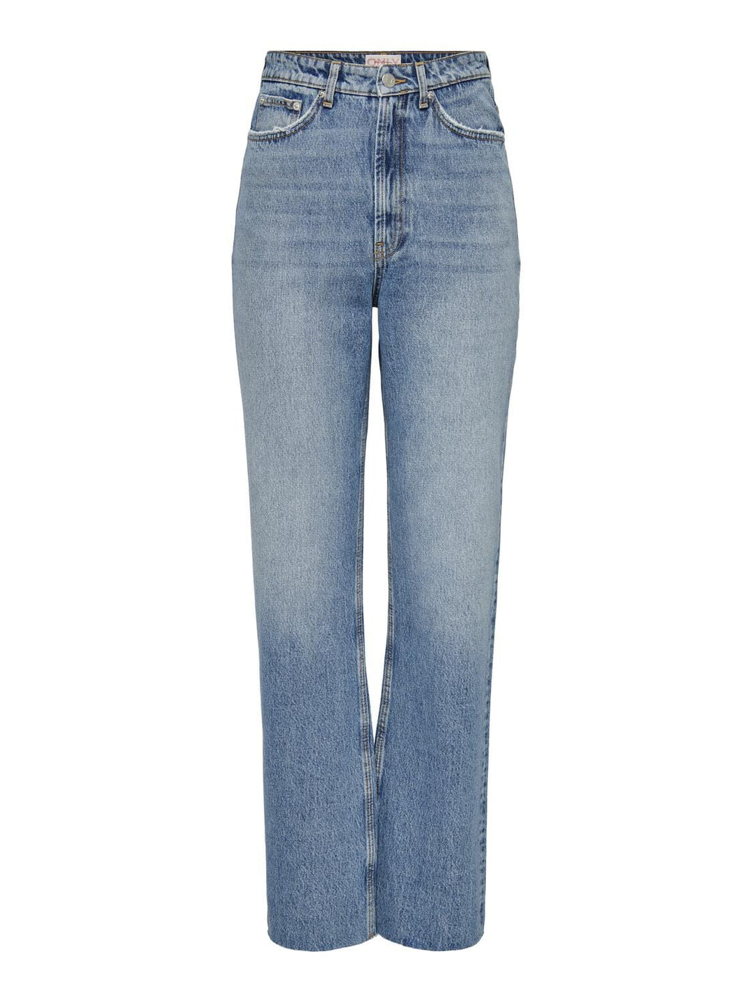 Only - Onlriley Life Str Dot353 - 4419747 Medium Blue Denim Jeans