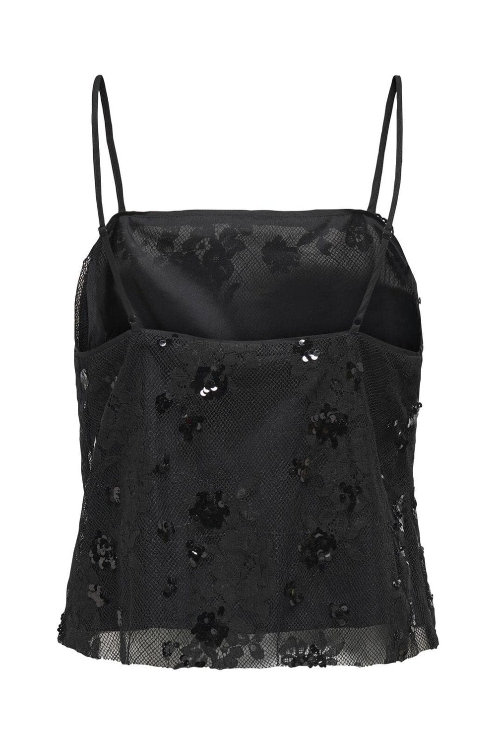 Only - Onlsinna Lace Singlet Xt - 4838740 Black