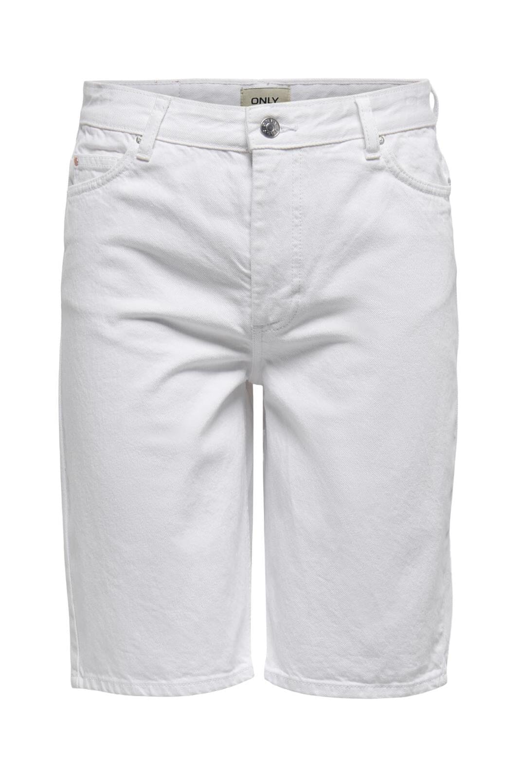 Only - Onlsonny Wide Shorts 15256709 - 4731042 - White