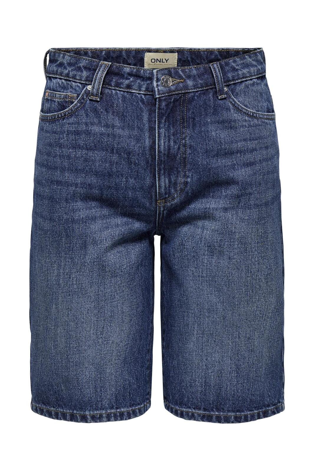 Only - Onlsonny Wide Shorts 15256709 - 4766398 - Dark Blue Denim