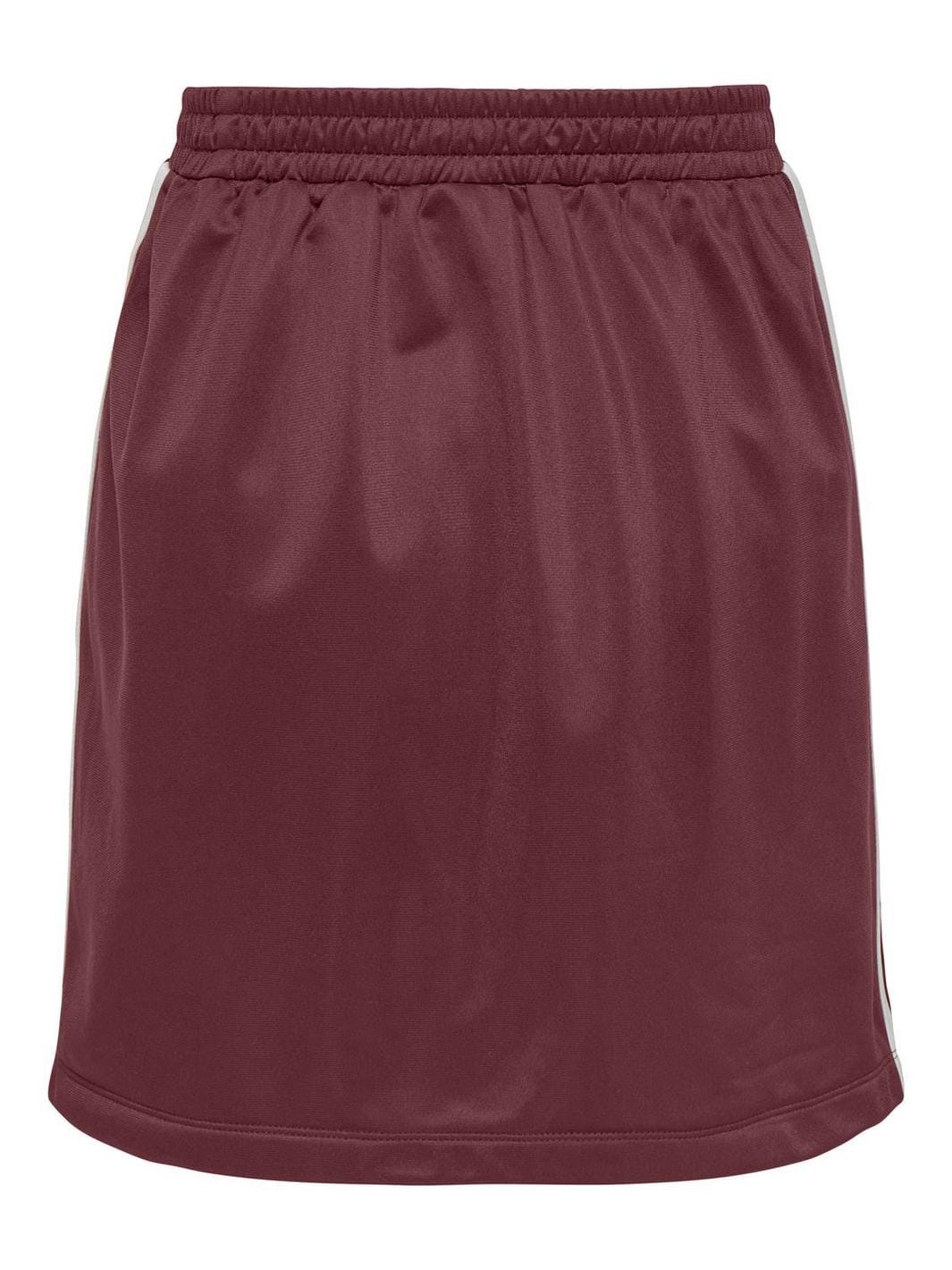 Only - Onlsports Short Skirt Ub Swt - 4832799 Ruby Wine
