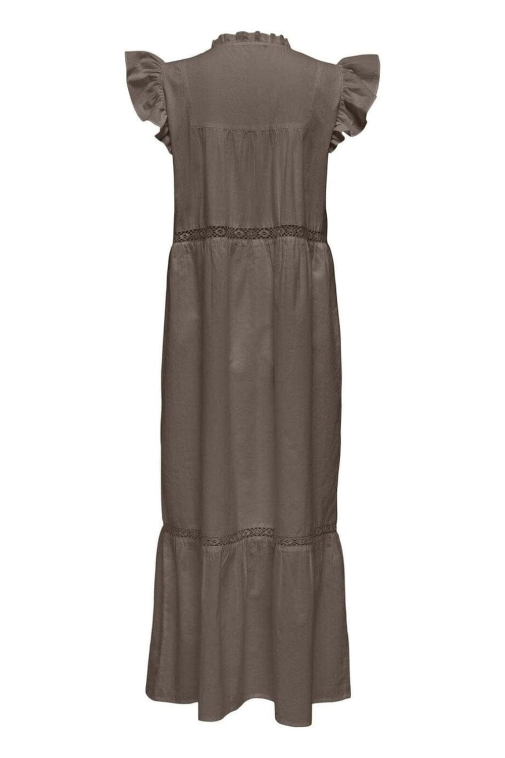 Only - Onlsunny Capsl Frill Dress - 4886734 Morel